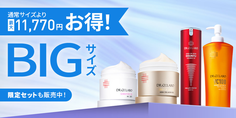 通常サイズより最大11,770円お得！BIGサイズ限定セットも販売中！