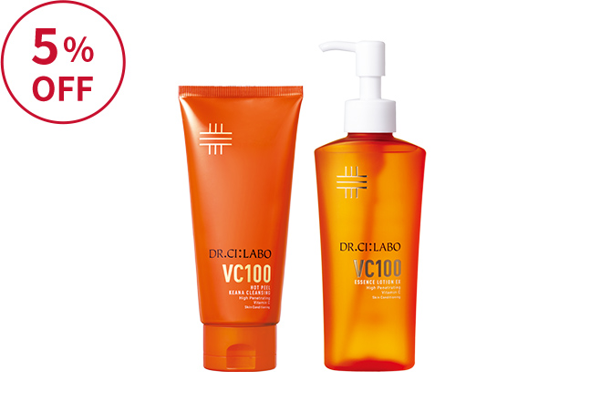 【WEB限定】VCローション150mlポンプ×KEANAクレンジングセット
