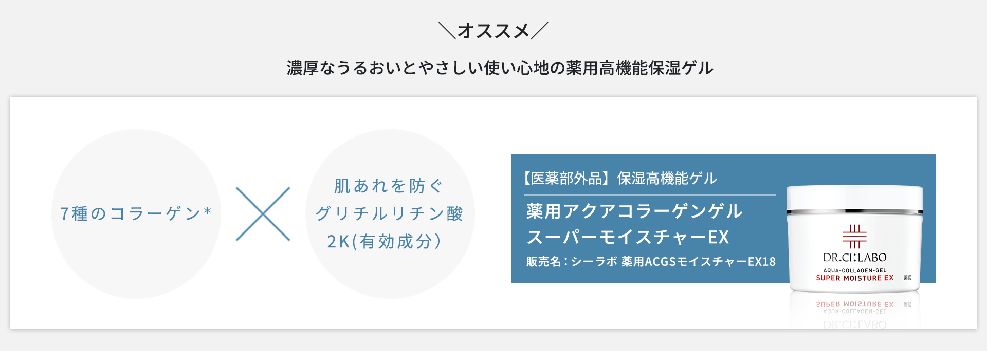 薬用アクアコラーゲンゲルスーパーモイスチャーEX