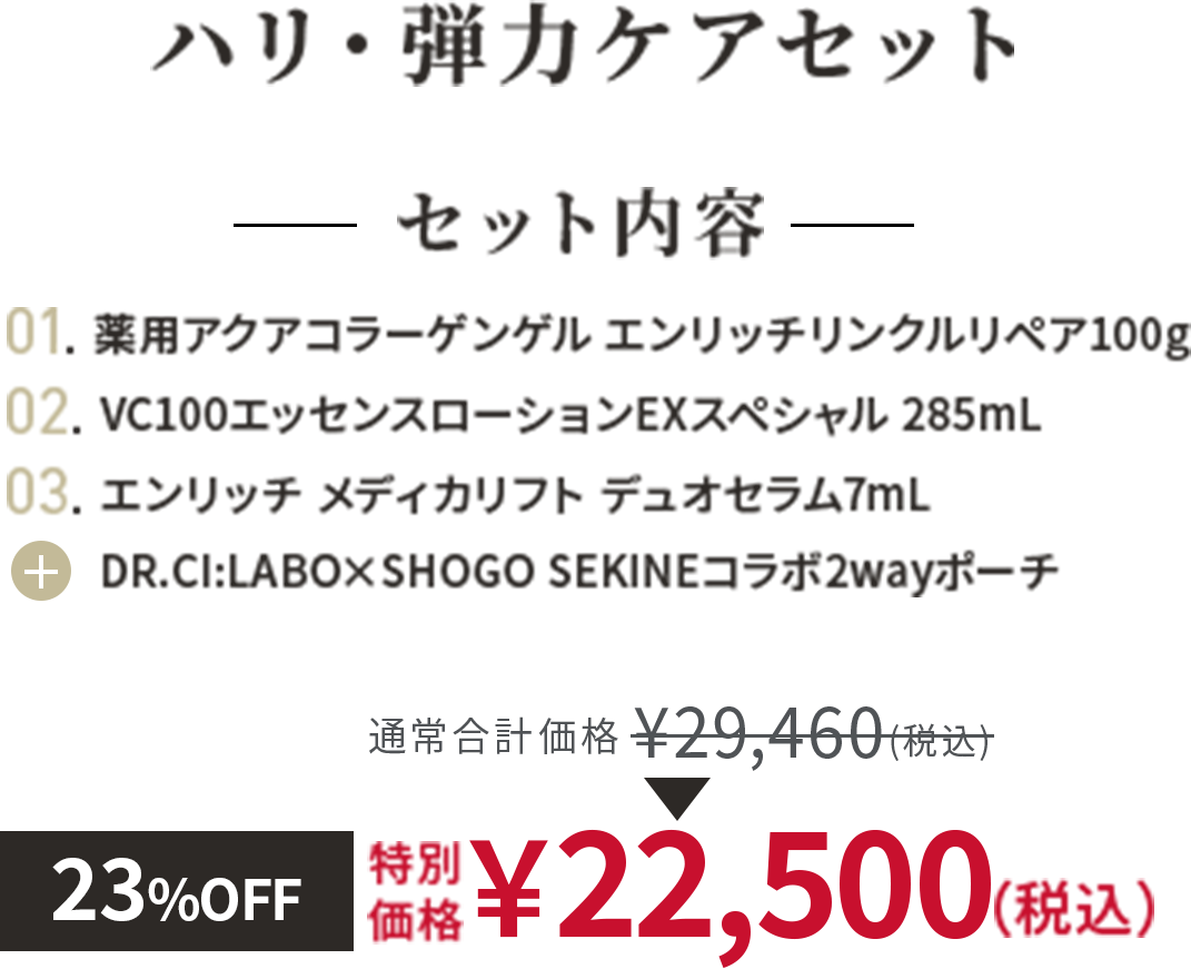ハリ・弾力ケアセット