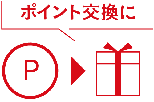 ポイント交換に