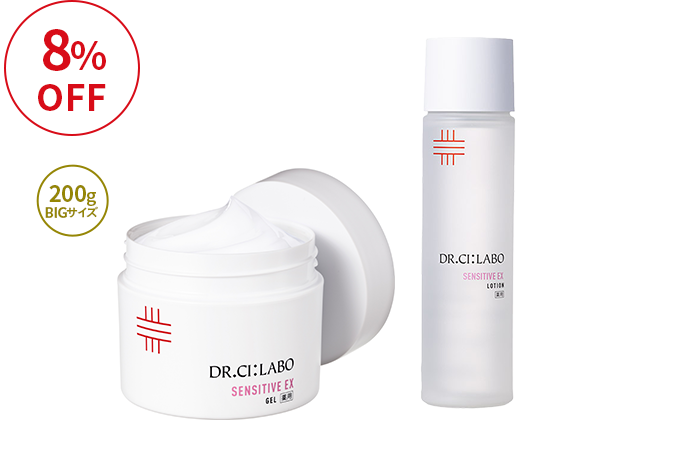 薬用センシティブローション×ゲルですこやか肌セット