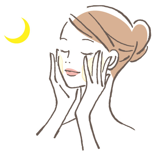 夜におすすめの塗るマスク