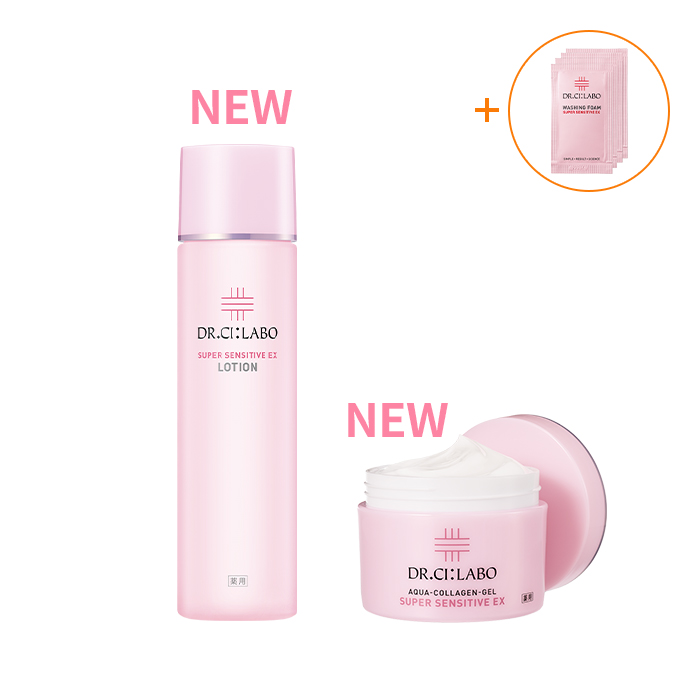 NEW ピンクの薬用ゲル50g＆ローション150mL センシティブスターターセット