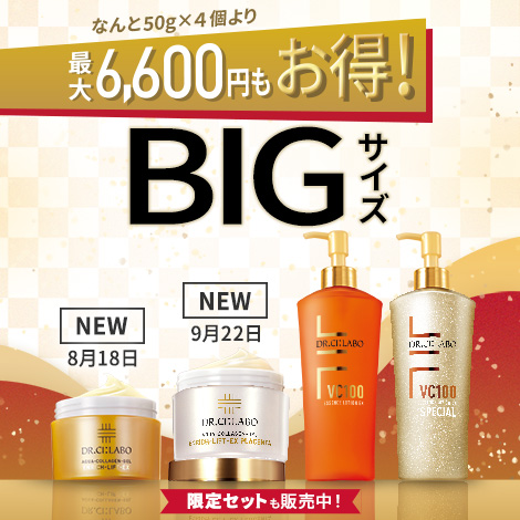 【最大6,600円もお得！BIGサイズキャンペーン】大容量をお得な価格で販売中！指定特割（定期便）でさらに20%OFF お気に入りをたっぷり使えるお得なセットを販売中