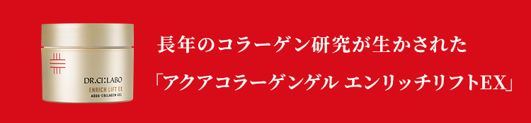 凛と上向き。自信に満ちるハリ肌へ。 アクアコラーゲンゲルエンリッチリフトEX