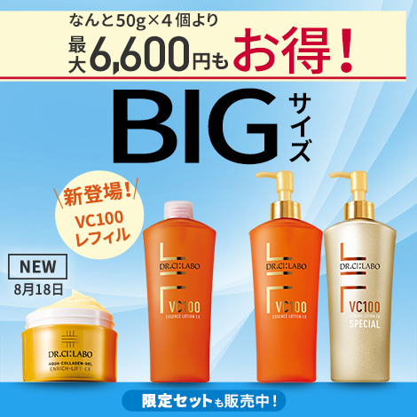 【最大6,600円もお得！BIGサイズキャンペーン】大容量をお得な価格で販売中！指定特割（定期便）でさらに20%OFF お気に入りをたっぷり使えるお得なセットを販売中