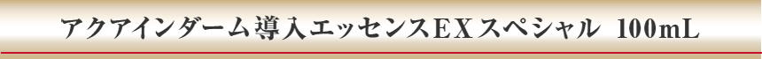 アクアインダーム導入エッセンスEXスペシャル 100mL