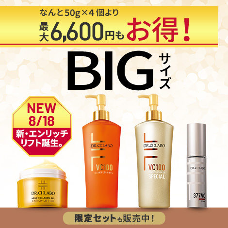 【最大6,600円もお得！BIGサイズキャンペーン】大容量をお得な価格で販売中！指定特割（定期便）でさらに20%OFF お気に入りをたっぷり使えるお得なセットを販売中