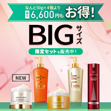 【最大6,600円もお得！BIGサイズキャンペーン】大容量をお得な価格で販売中！定期便でさらに20%OFF お気に入りをたっぷり使えるお得なセットを販売中