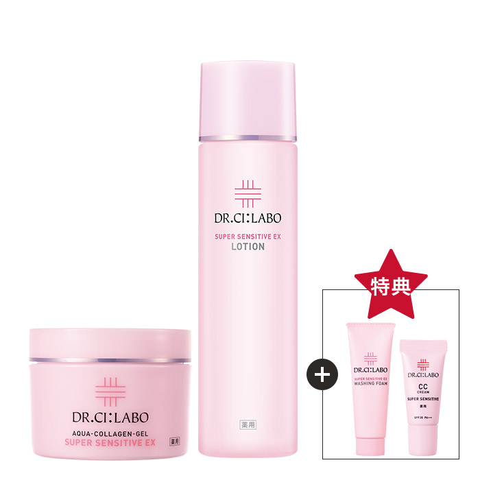 真夏の肌治安を守る 薬用ローション＆ゲルセット