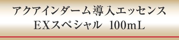 アクアインダーム導入エッセンスEXスペシャル 100mL