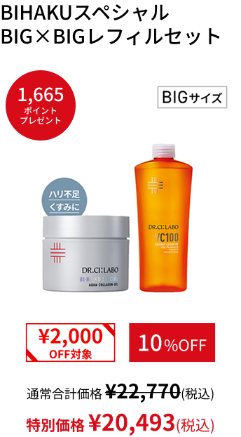 BIHAKUスペシャルBIG&times;BIGレフィルセット