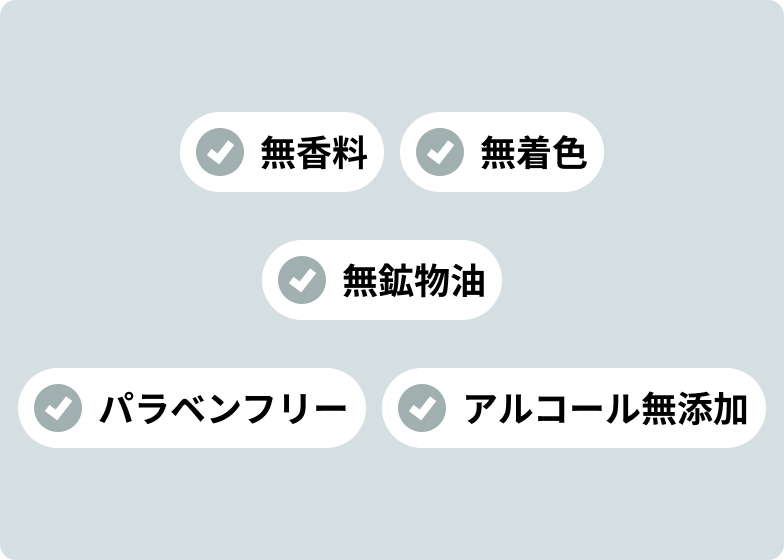 クリニピールの無添加の説明