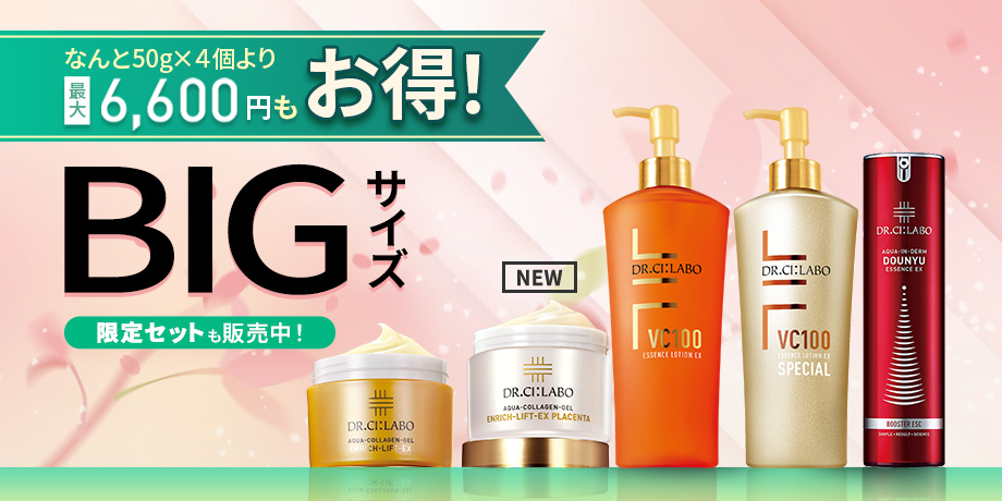 【最大6,600円もお得！BIGサイズキャンペーン】大容量をお得な価格で販売中！指定特割（定期便）でさらに20%OFF お気に入りをたっぷり使えるお得なセットを販売中