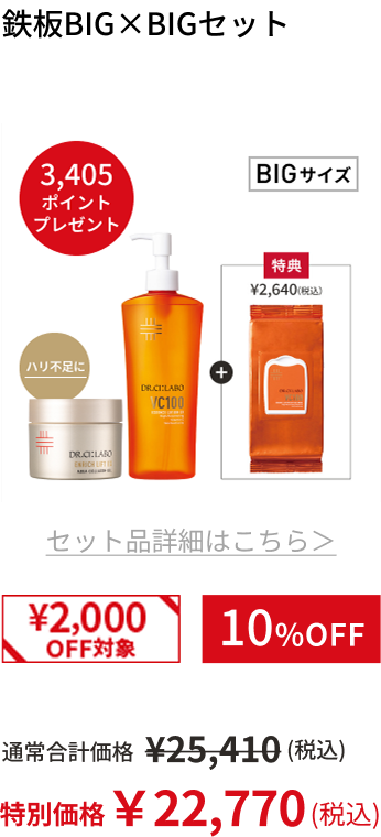 鉄板BIG&times;BIGセット