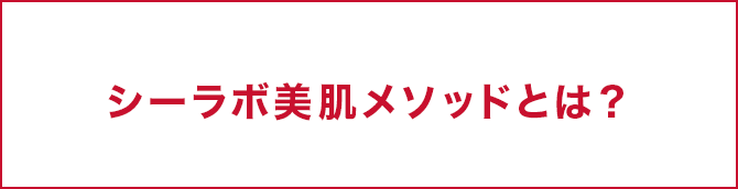 シーラボ美肌メソッドとは？