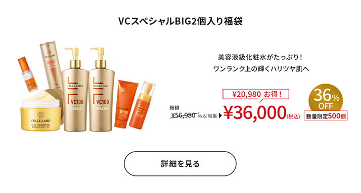 VCスペシャルBIG2個入り福袋