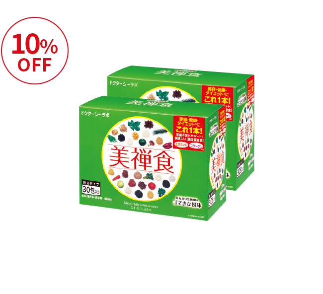 美禅食ゴマきな粉味お得な2箱セット