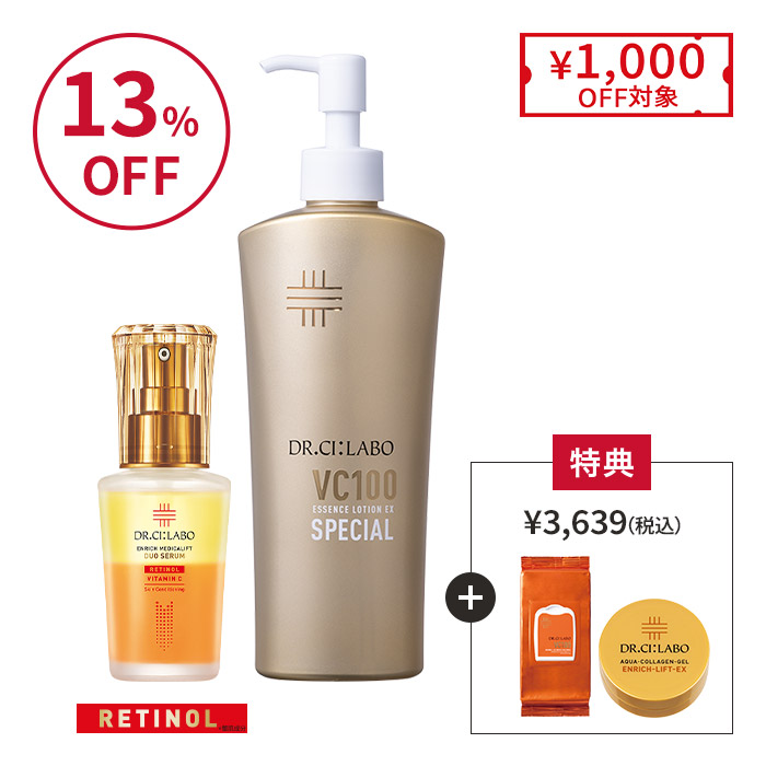 毛穴ふっくら！ゆるみ毛穴対策セット