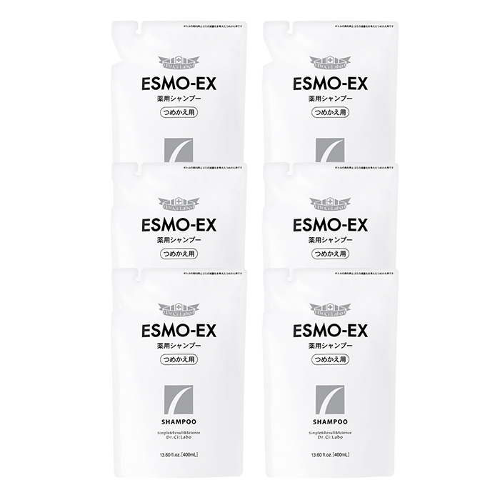 薬用ESMO-EXシャンプー400mL詰替用6個20%OFF