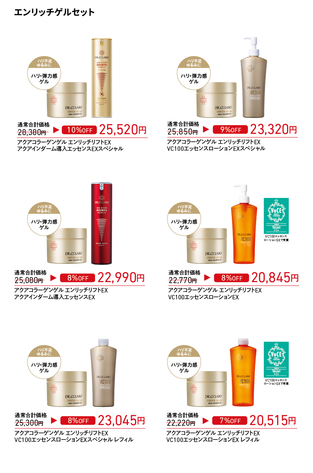 エンリッチゲルセット