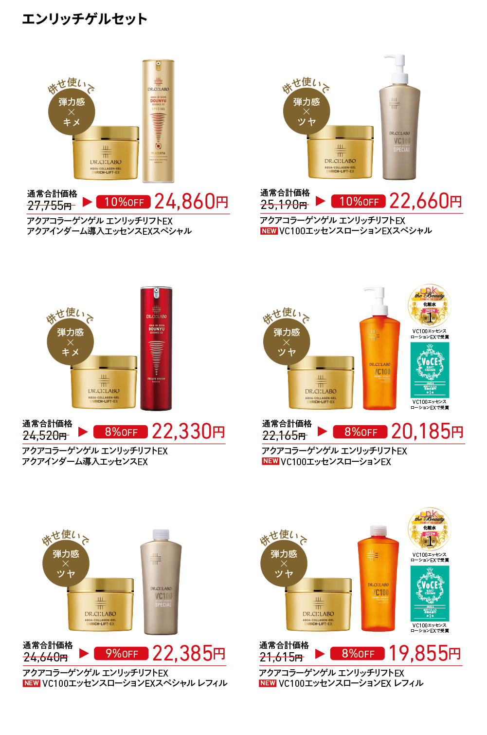 エンリッチゲルセット