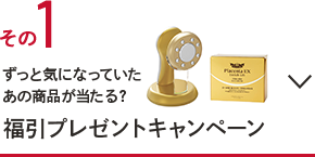 その1.ずっと気になっていたあの商品が当たる？福引プレゼントキャンペーン