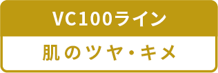 VC100ライン 肌のツヤ・キメ