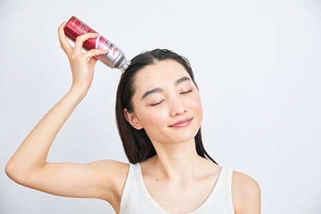 炭酸※1スプレーでリフレッシュ