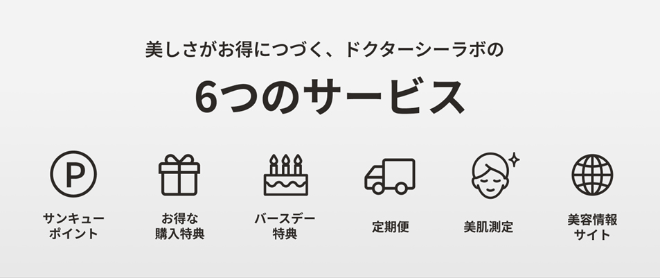 ドクターシーラボ サービスについて