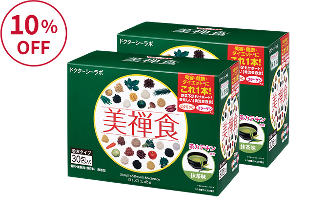 美禅食 抹茶味 お得な2箱セット