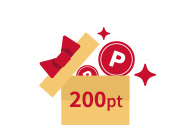 LINE 200pt プレゼント