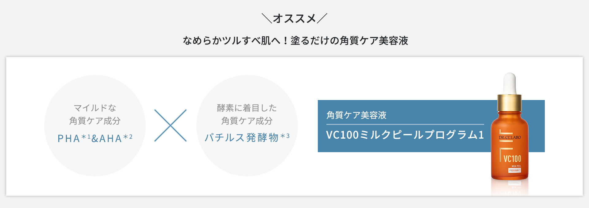 VC100ミルクピールプログラム1