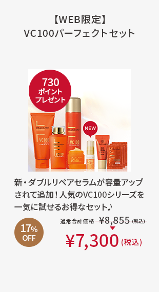 【WEB限定】VC100パーフェクトセット