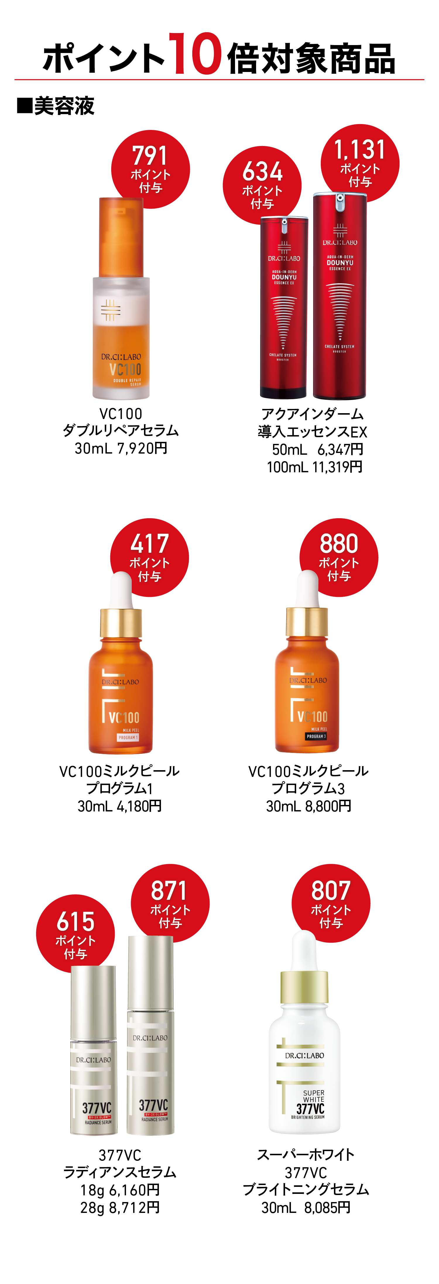 ポイント10倍対象商品