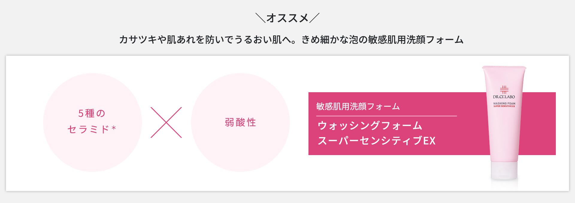 ウォッシングフォームスーパーセンシティブEX