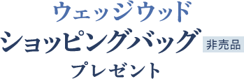 ウェッジウッド ショッピングバッグ　プレゼント　非売品