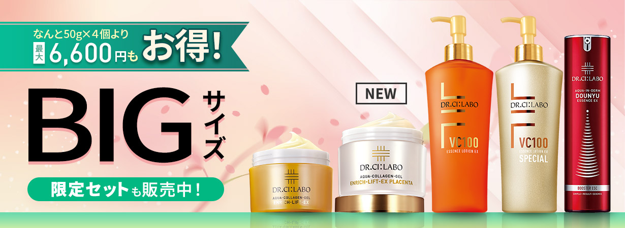 【最大6,600円もお得！BIGサイズキャンペーン】コスパ抜群！大容量でお得な限定セットを販売中！