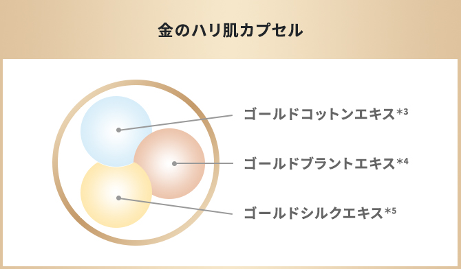 金のハリ肌カプセル