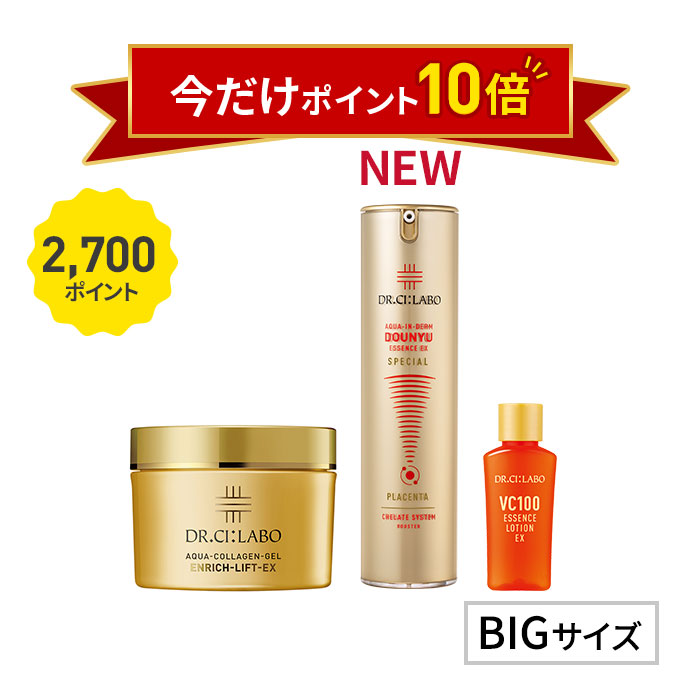 金のリフトケアゲル×金の導入美容液BIGセット 金のリフトケアゲル×金の導入美容液BIGセット