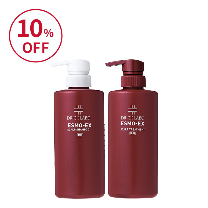 ESMO-EX薬用スカルプシャンプー＆トリートメントセット