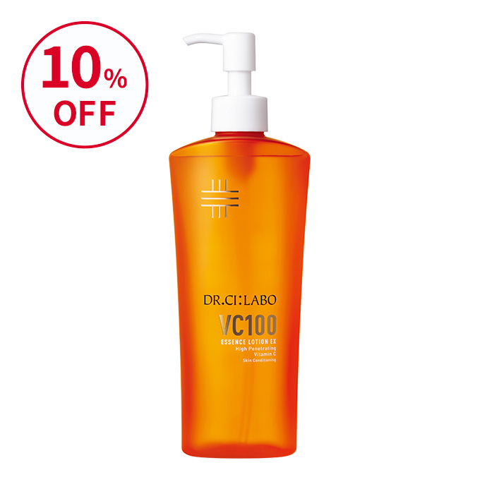 10%OFF】VC100エッセンスローションEX｜口コミ・効果もご紹介