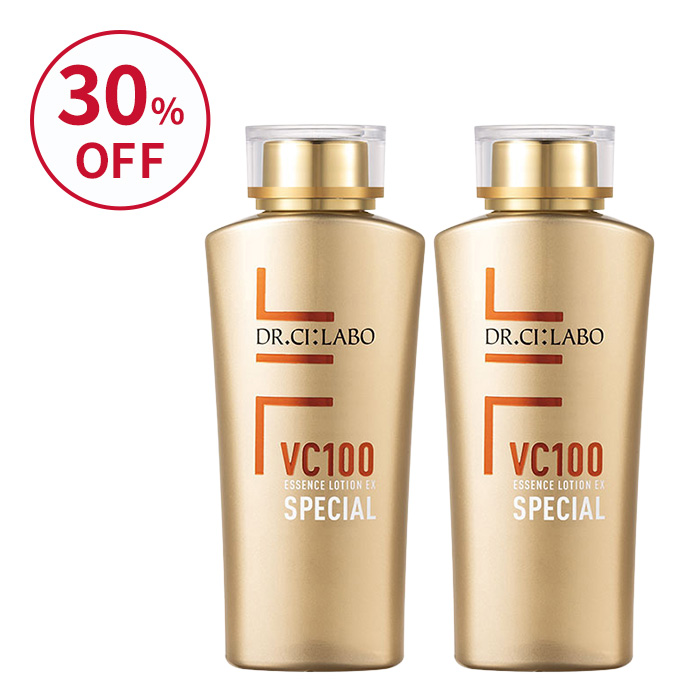 DR.CI:LABO VC110 エッセンスローション 2本セット アウトレット】VC100エッセンスローションスペシャル 150mL 2本セット