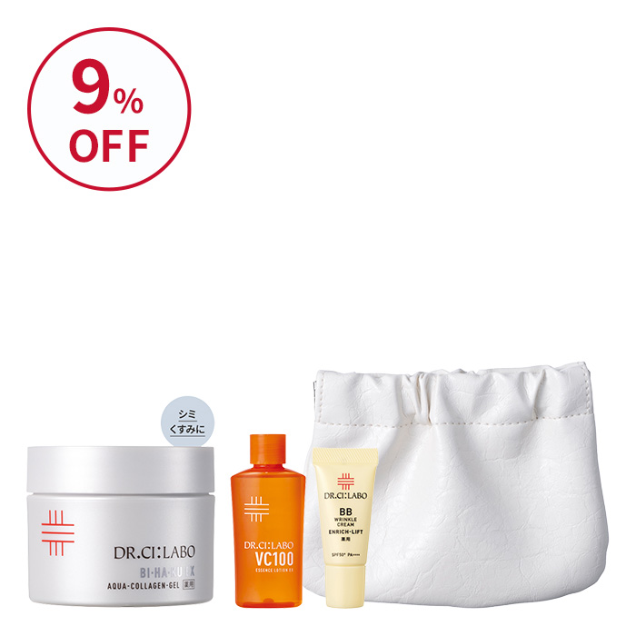 薬用BIHAKUゲル 透明美肌セット