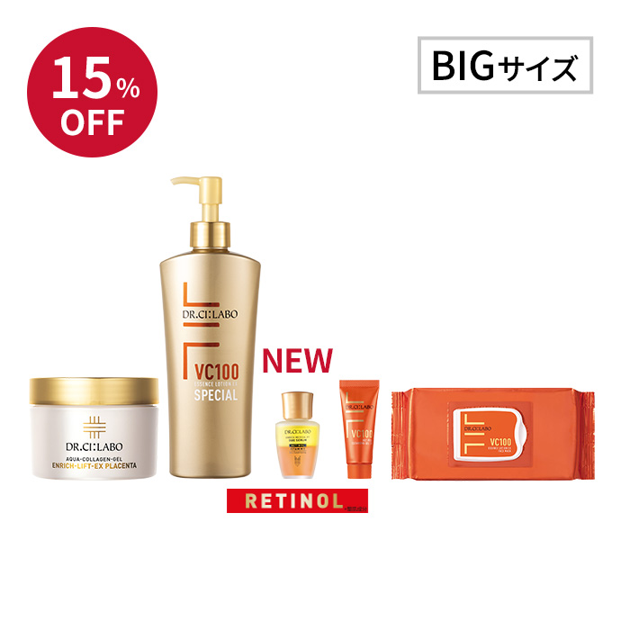 最高峰ローション&ゲルの鉄板BIG×BIGで至福の超保湿セット 最高峰ローション&ゲルの鉄板BIG×BIGで至福の超保湿セット