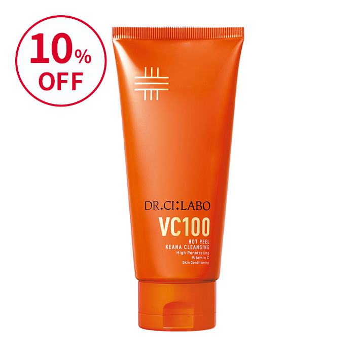 10%OFF】VC100ホットピールKEANAクレンジング 150g｜口コミ