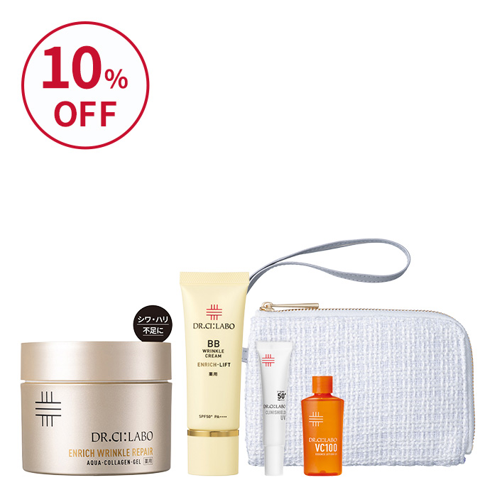 ドクターシーラボ春コフレ 薬用BB&times;薬用シワ改善ゲルセット