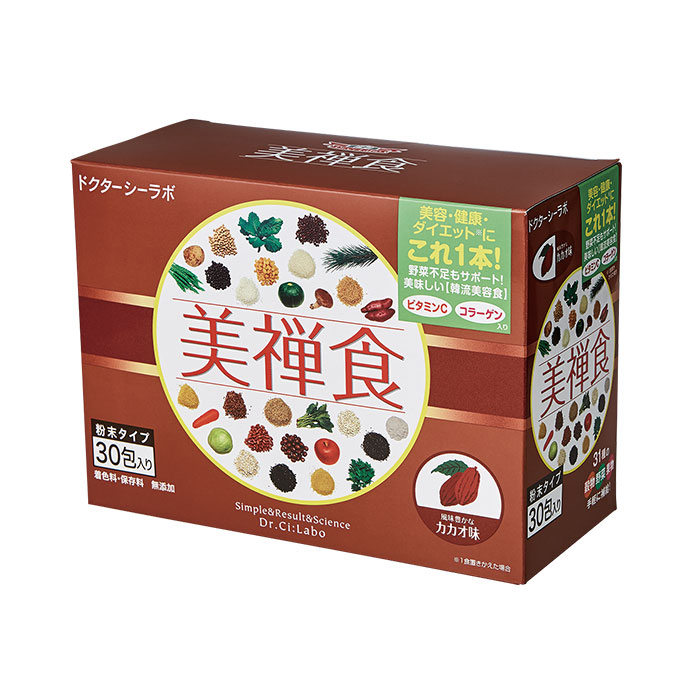 【60包セット】ドクターシーラボ　美禅食カカオ味 0
