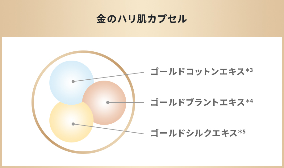 金のハリ肌カプセル